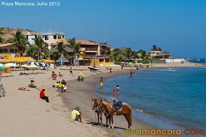 Angeles Del Mar Hotel Mancora Luaran gambar