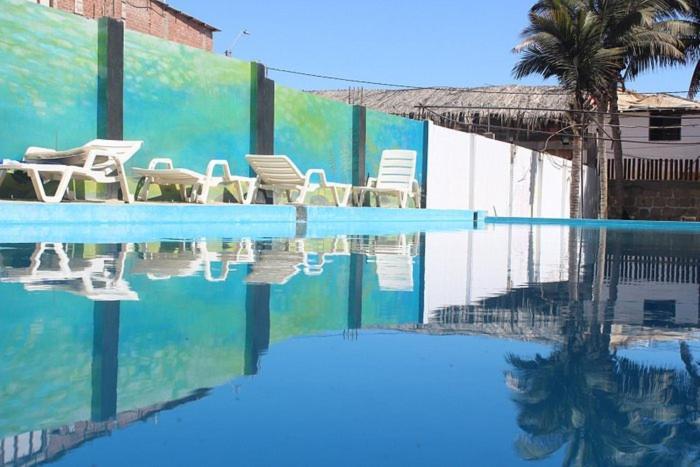 Angeles Del Mar Hotel Mancora Luaran gambar